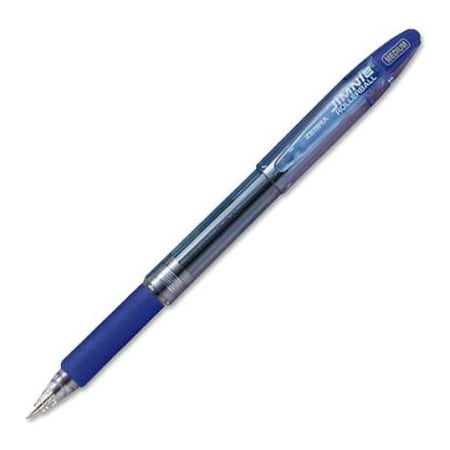 Zebra Pen Zebra Jimnie Gel Rollerball Pen, Medium, 0.7mm, Blue Ink, Dozen 44120
